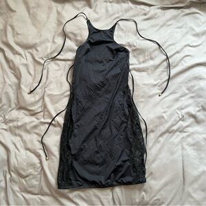 God save queens halter dress